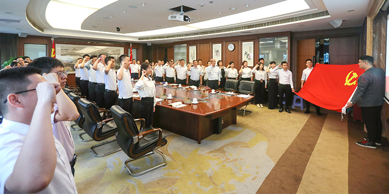 慶七一 喜迎二十大 | 寶鷹黨委召開學習表彰座談會